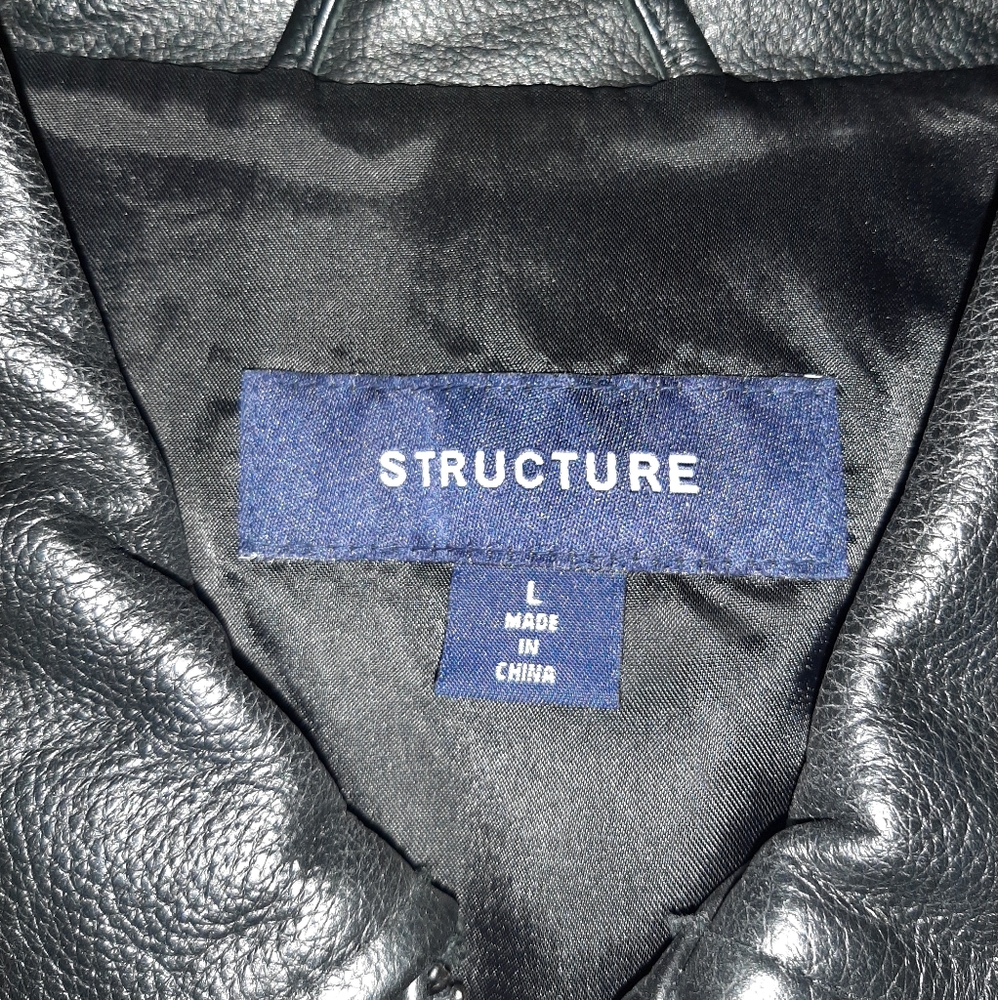 Leather jacket by Structure - Picture 7 of 7